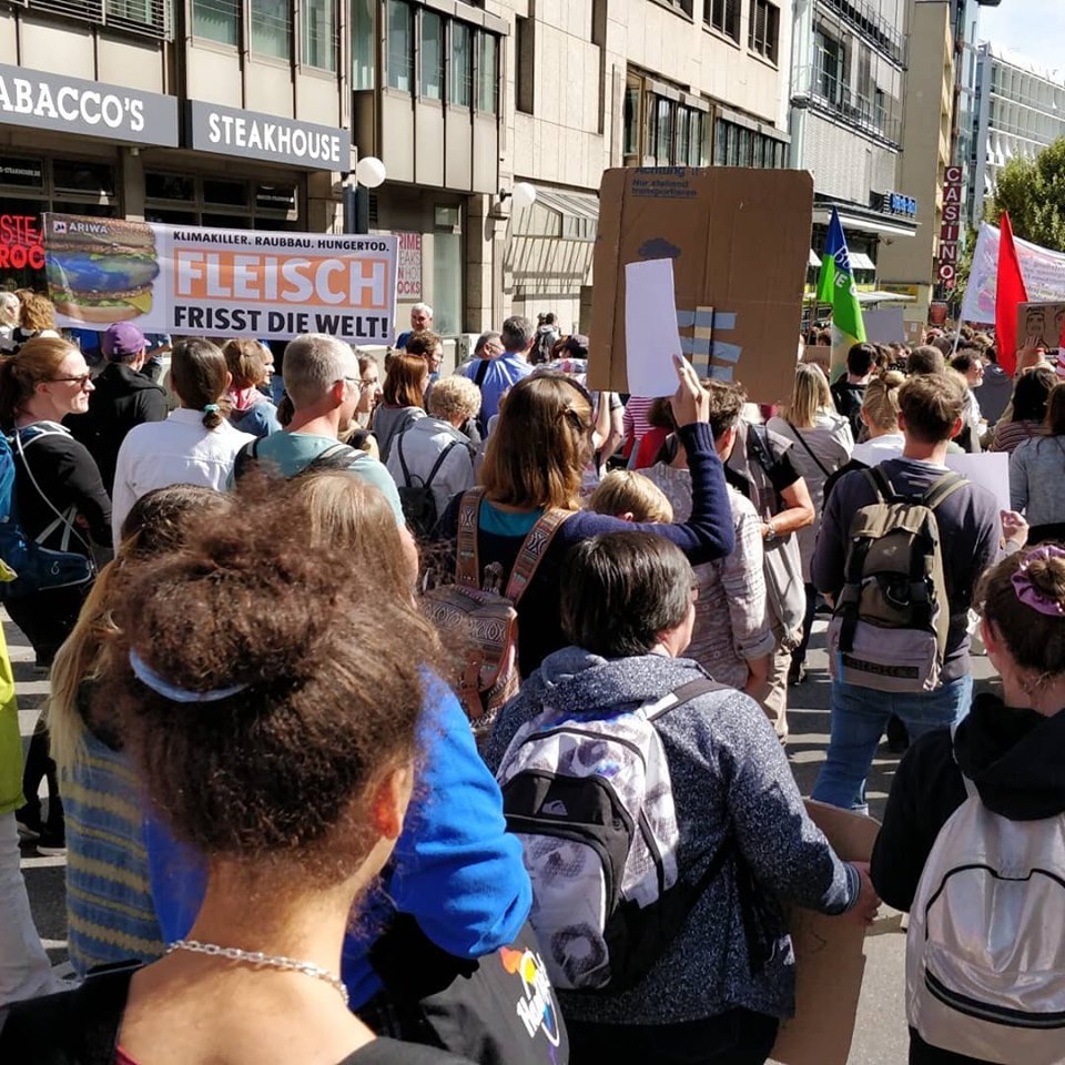 20.000 Menschen für Klimaschutz in Stuttgart